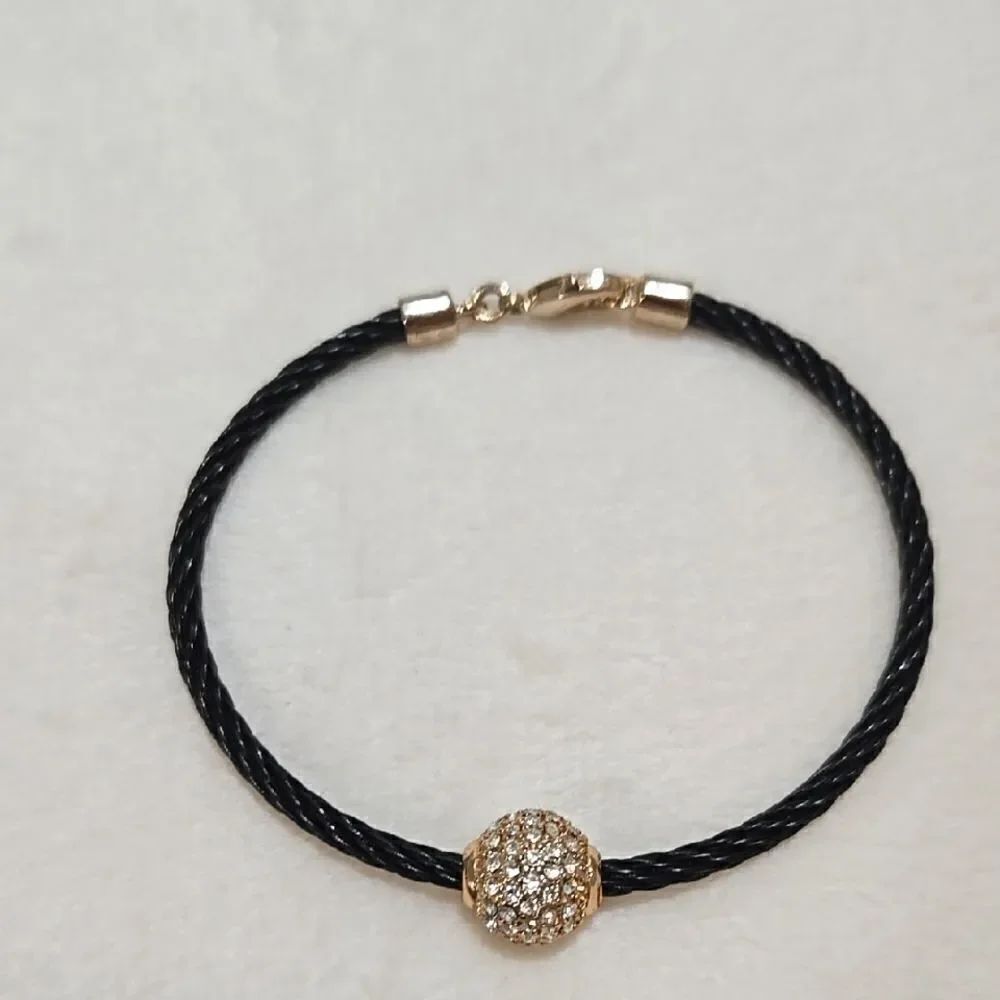 Black and Gold Bracelet